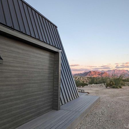 Stardust Big Bend Luxury A-Frame#5 Great Views Villa Terlingua Buitenkant foto