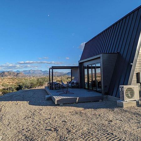 Stardust Big Bend Luxury A-Frame#5 Great Views Villa Terlingua Buitenkant foto