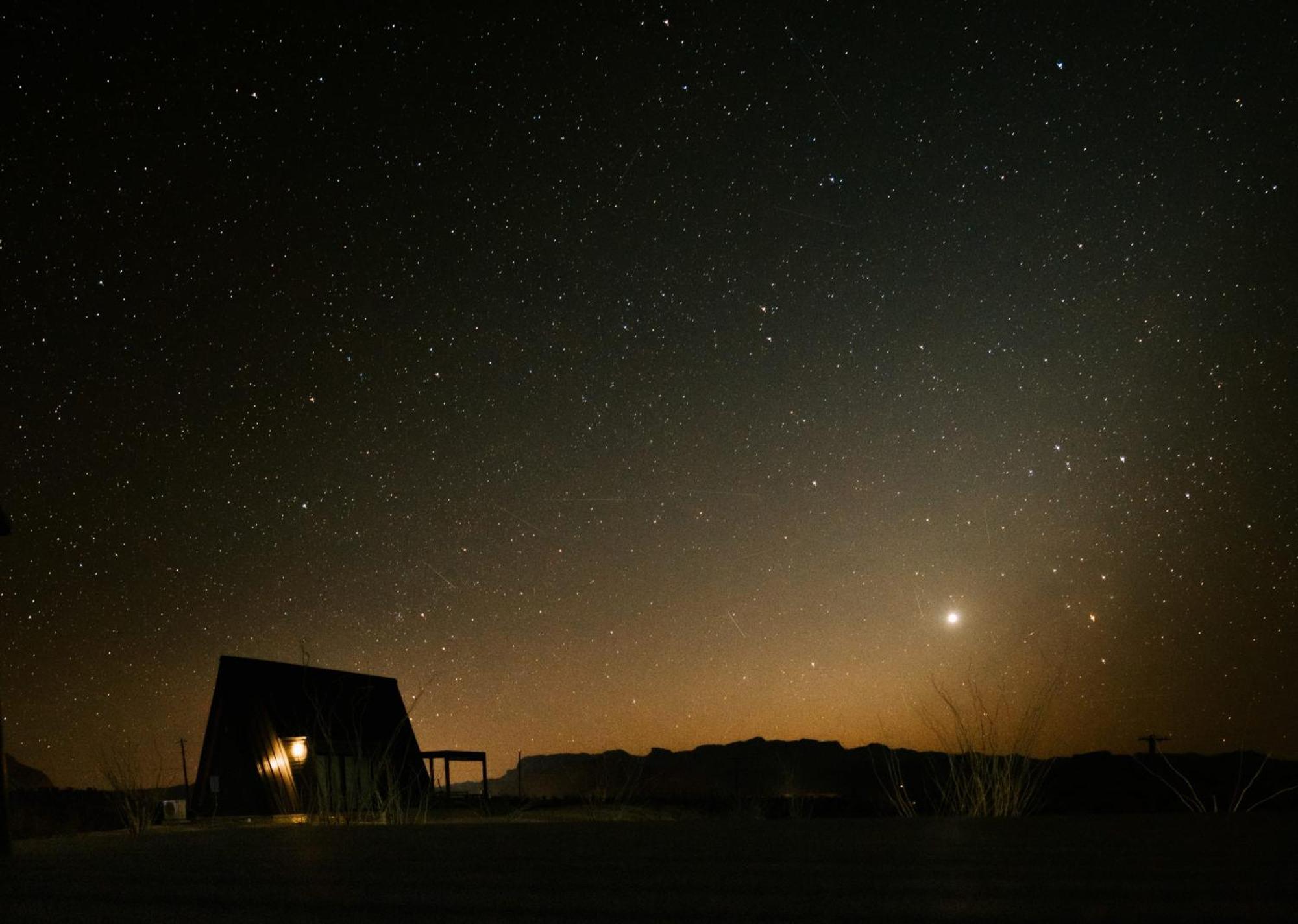 Stardust Big Bend Luxury A-Frame#5 Great Views Villa Terlingua Buitenkant foto