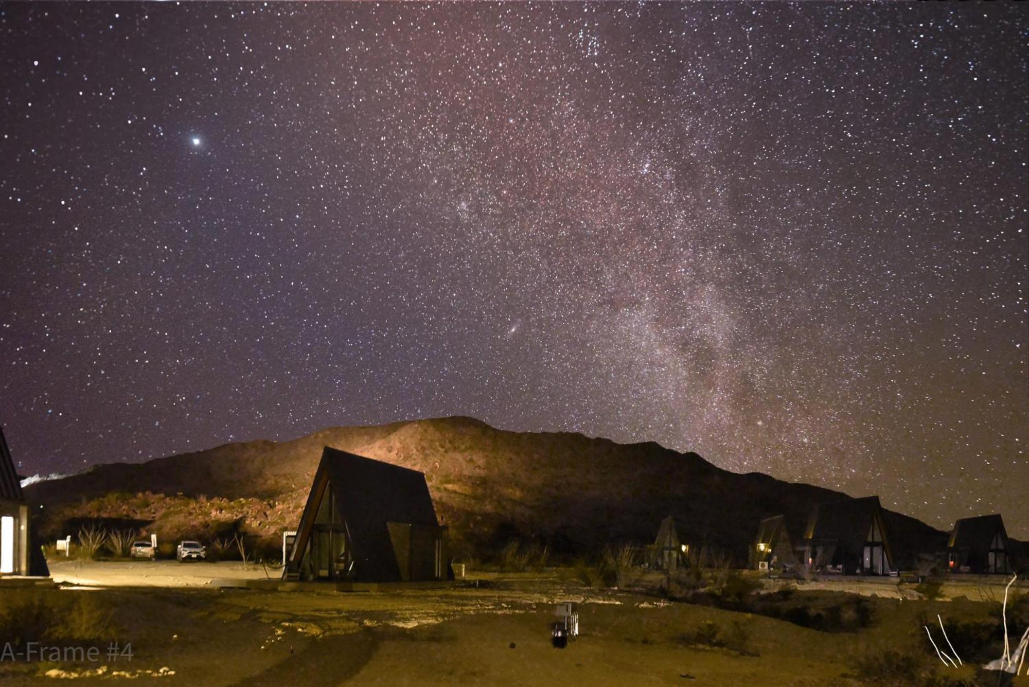 Stardust Big Bend Luxury A-Frame#5 Great Views Villa Terlingua Buitenkant foto
