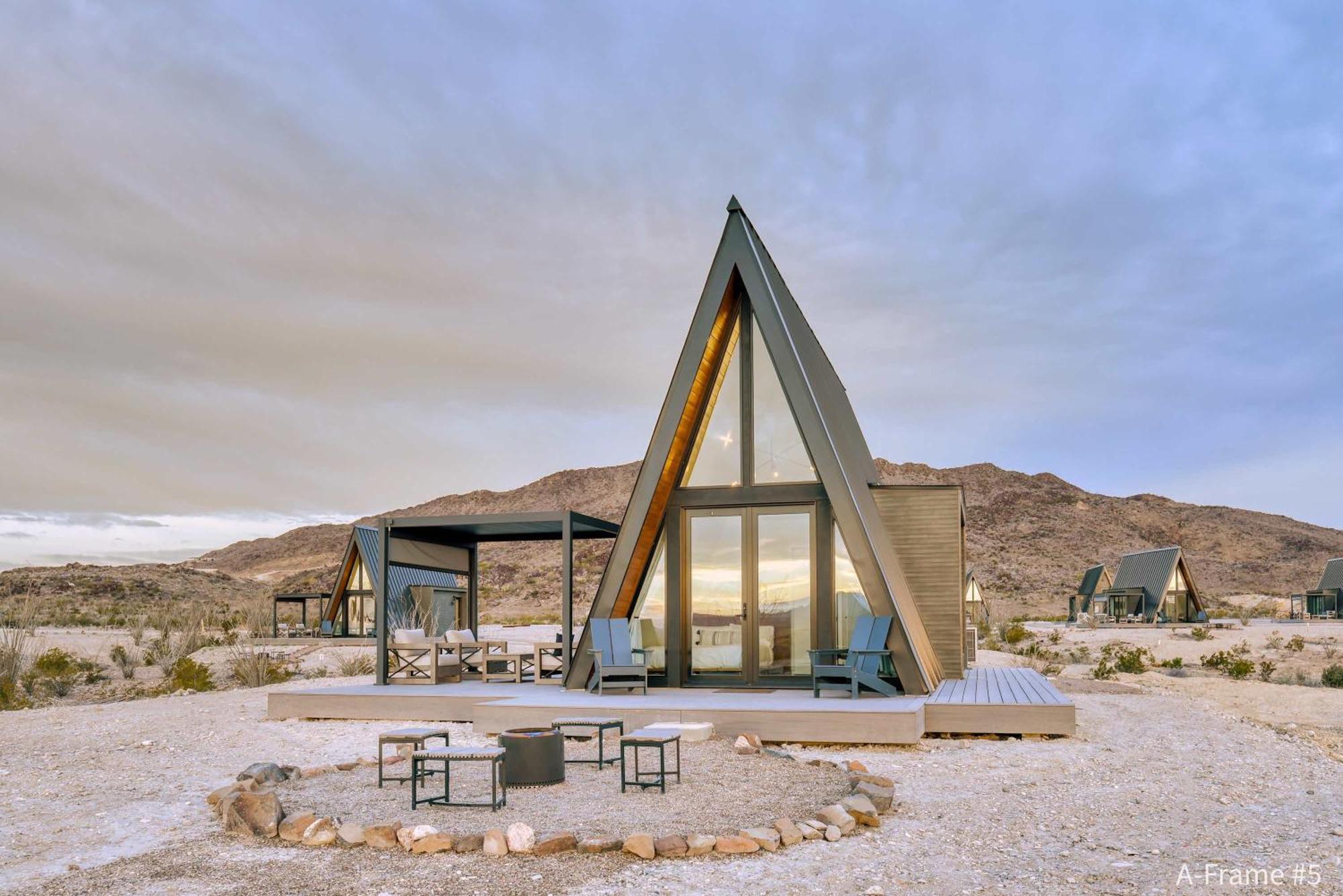 Stardust Big Bend Luxury A-Frame#5 Great Views Villa Terlingua Buitenkant foto