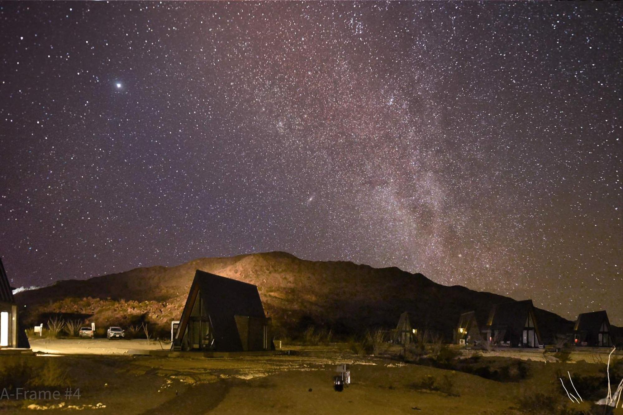 Stardust Big Bend Luxury A-Frame#5 Great Views Villa Terlingua Buitenkant foto